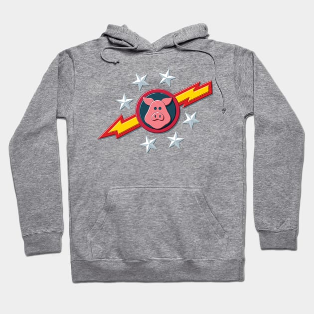 Pigs In Space Hoodie by Staermose